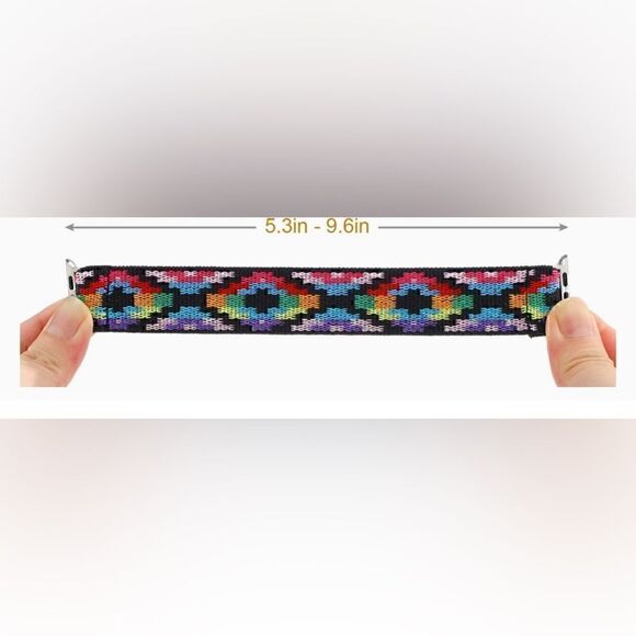 NWT Elastic Boho Festival Apple Watch band 42 mm size Large - Picture 5 of 5